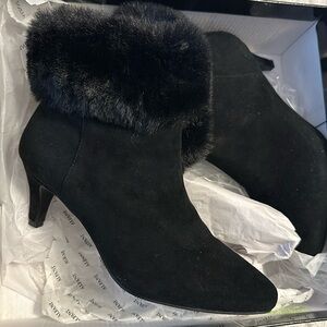 Alfani ankle boot - size 6M - black